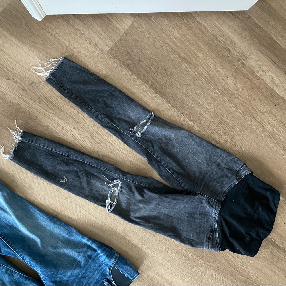 Ingrid and Isabel maternity jeans trendy size 2